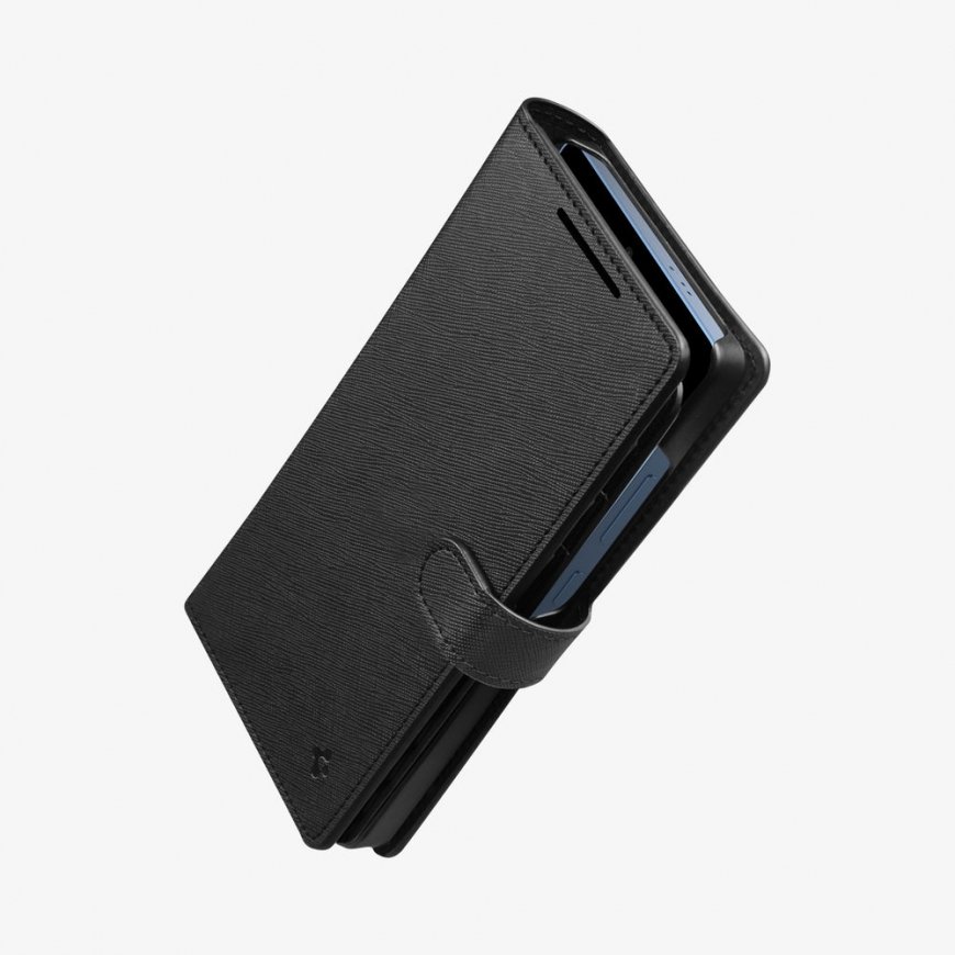 Spigen Wallet S mobilo telefonu apvalks 17,5 cm (6.9") Maciņš Melns – 4