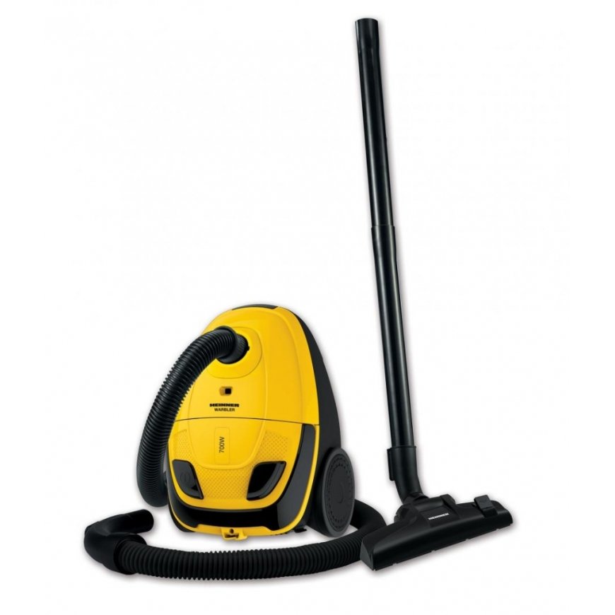 Heinner HVC-MTB700YL imuri 2 L Tynnyri-imuri Kuiva 700 W Pölypussi – 2