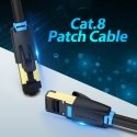 Vention IKABD võrgukaabel Must 0,5 m Cat8 S/FTP (S-STP) Vention IKABD võrgukaabel Must 0,5 m Cat8 S/FTP (S-STP)