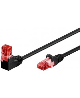 Goobay 51519 verkkokaapeli musta 10 m Cat6 U/UTP (UTP)