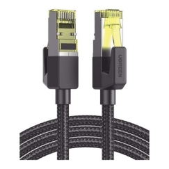 Ugreen 80424 networking cable Black 3 m Cat7 F/FTP (FFTP)