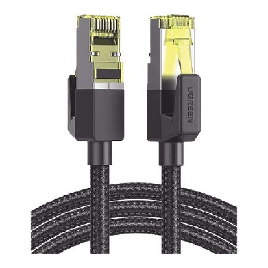 Ugreen 80424 tinklo kabelis Juoda 3 m Cat7 F/FTP (FFTP)