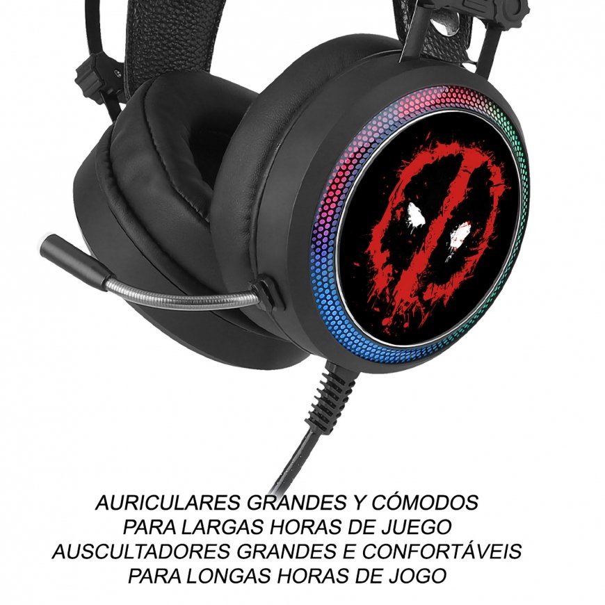 ERT Group LCMHPGDPOOL001 headphones/headset Head-band Gaming Multicolour – 3