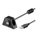 Goobay USB2.0 AA 200 CLIP II, 2m USB-kaabel USB A Must Goobay USB2.0 AA 200 CLIP II, 2m USB-kaabel USB A Must