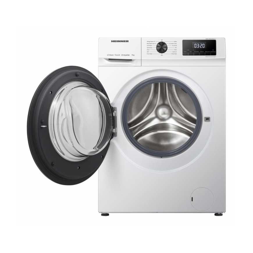 Heinner HWM-H9014INVA+++ washing machine Front-load 9 kg 1400 RPM White – 2
