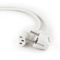 Gembird PC-186W-VDE кабель питания Белый 1,8 m CEE7/4 Gembird PC-186W-VDE кабель питания Белый 1,8 m CEE7/4