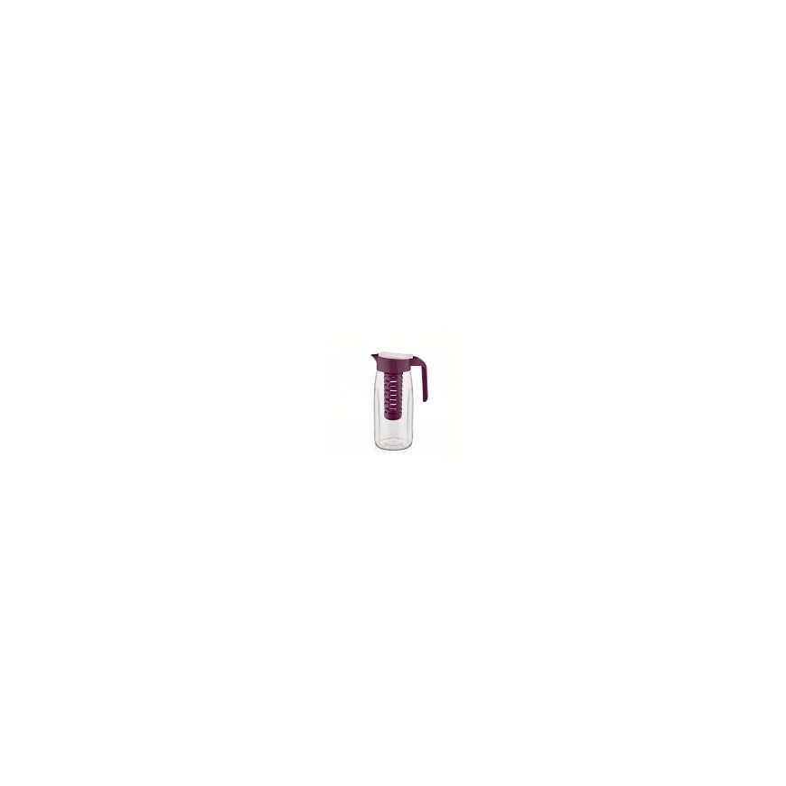 Glass pitcher with fruit infuser Fiesta 1.45 l purple AMBITION – 2