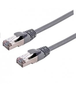 C-Tech C-TECH кабель Cat6a, S/FTP, серый, 5м