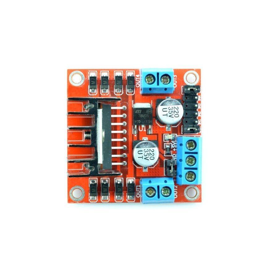 OEM L298N - dual channel motor controller - 12V/2A module – 2