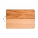 Medinė stačiakampė pjaustymo lentelė su metaline rankena Woody 30 x 20 cm DOMOTTI Medinė stačiakampė pjaustymo lentelė su metaline rankena Woody 30 x 20 cm DOMOTTI