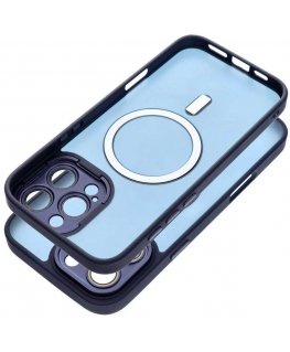 Dėklas Futerał VARIETE MAG COVER suderinamas su MagSafe Samsung S26 tamsiai mėlynas.