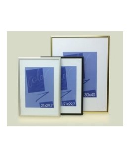 Фоторамка Uab Artibalta Алюминиевая рамка золотая 21*29,7 901210297