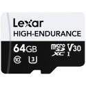 Lexar High-Endurance 64 GB MicroSDXC UHS-I Klass 10 Lexar High-Endurance 64 GB MicroSDXC UHS-I Klass 10