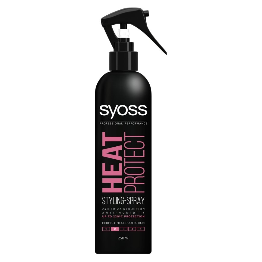 SYOSS HEAT PROTECT Juukselakk Mõlemale soole sobiv 250 ml