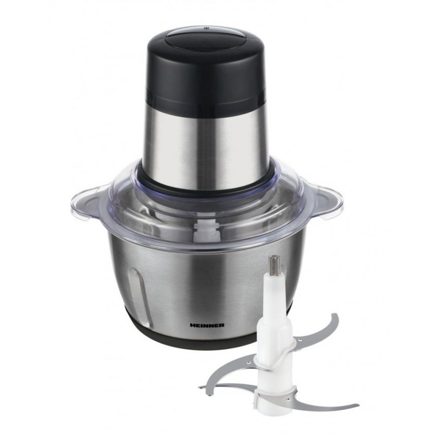 Heinner HMC-D300SS elektrinė maisto pjaustyklė 2 L 300 W Sidabras – 2