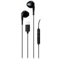 Streetz C210-BLK austiņas un brīvroku komplekts Vadu Ausīs Zvani / mūzika USB Veids-C Melns Streetz C210-BLK austiņas un brīvroku komplekts Vadu Ausīs Zvani / mūzika USB Veids-C Melns