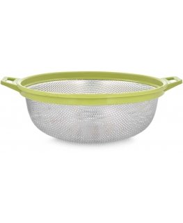 Stainless steel strainer, drop, 30 cm, DOMOTTI
