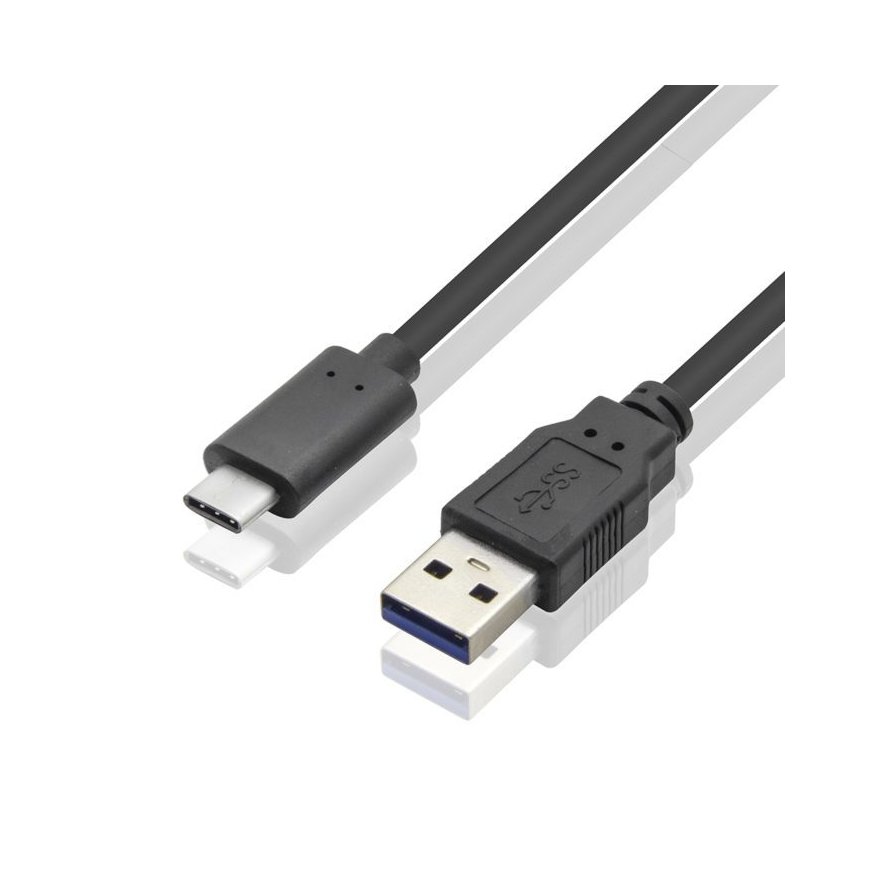 PremiumCord KU31CK05BK USB-kaabel USB 3.2 Gen 2 (3.1 Gen 2) 0,5 m USB C USB A Must