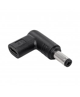 Akyga AK-ND-C02 cable gender changer USB-C 5.5 x 2.1 mm Black