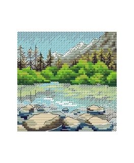 Uab Riolis ristipisto ompelusarja "Čiū-čiū?!!!" 24x8 cm SR2266
