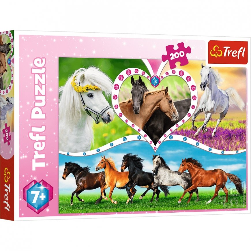 Trefl 13248 puzle 200 pcs Dzīvnieki