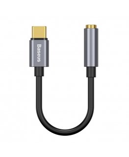 Baseus L54 mobile phone cable Black, Grey USB C 3.5mm