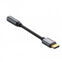 Baseus L54 mobilo telefonu kabelis Melns, Pelēks USB C 3.5mm Baseus L54 mobilo telefonu kabelis Melns, Pelēks USB C 3.5mm