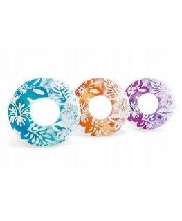 Swimming ring diameter 91 cm 3 colors INTEX 59251 orange
