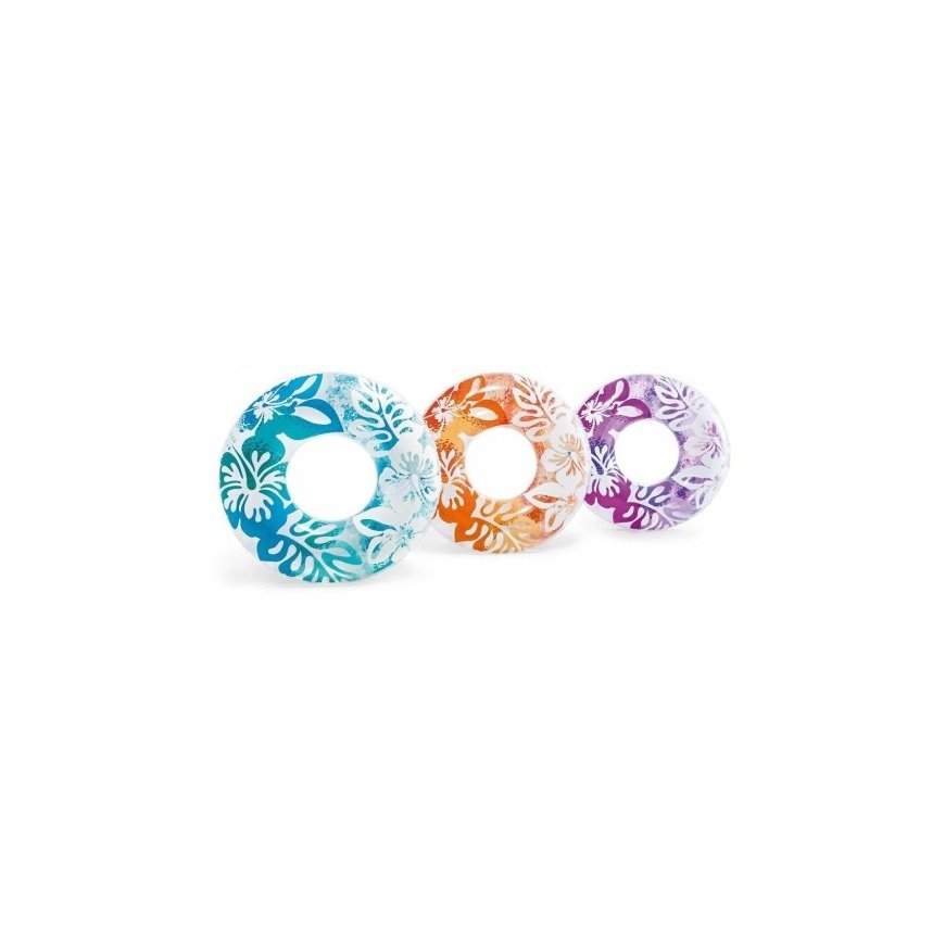Swimming ring diameter 91 cm 3 colors INTEX 59251 orange