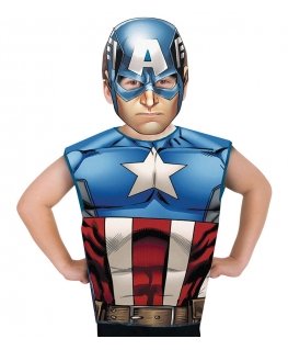 RUBIES Marvel Avengers Kapteinis Amerika bērnu svētku laiks