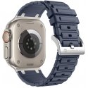 „Apple Watch“ rihm Forcell F-Design FA06 silikoonist, auguritega, 38 / 40 / 41 mm, sinine „Apple Watch“ rihm Forcell F-Design FA06 silikoonist, auguritega, 38 / 40 / 41 mm, sinine