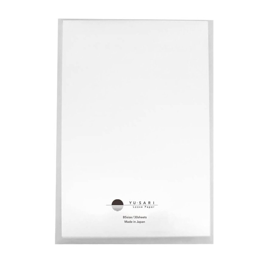 Japanese Paper Notepad "YU-SARI", B5, 30 Sheets NYLS-B501-W