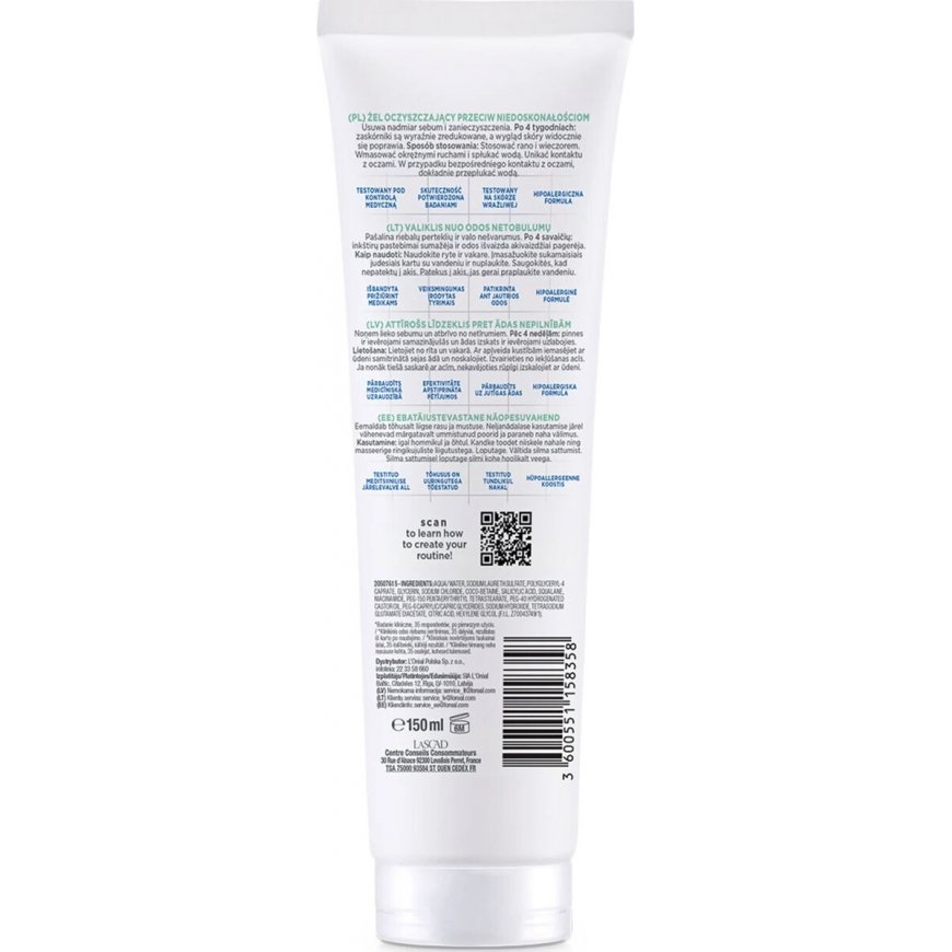 MIXA Comfort Puhdistusaine, 150 ml