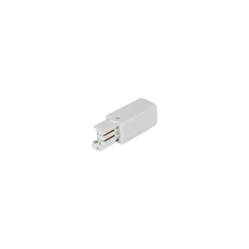 Led Line Prime Power Supply Connector 3-Phase Track LUMICANTO Right Side White