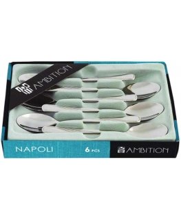 Dajar 6 Napoli arbatos šaukštelių rinkinys dėžutėje AMBITION