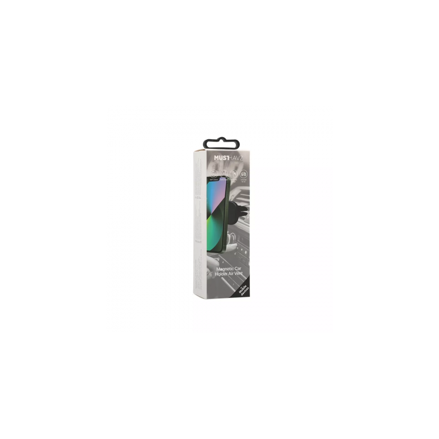 Universal Magnetic Car Holder by Musthavz Black – 2