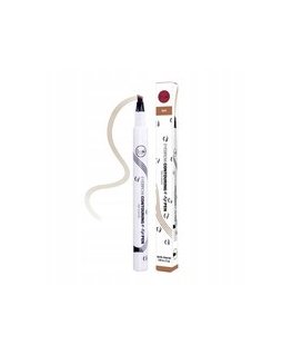 J.Cat Beauty Brow-La 3in1 Mapping & Shaping Brow Pieštukas 102 Warm Caramel, 0,08 g