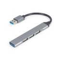 HP USB (2.0) hub 4-port, DHC-CT110C, black, Hewlett-Packard