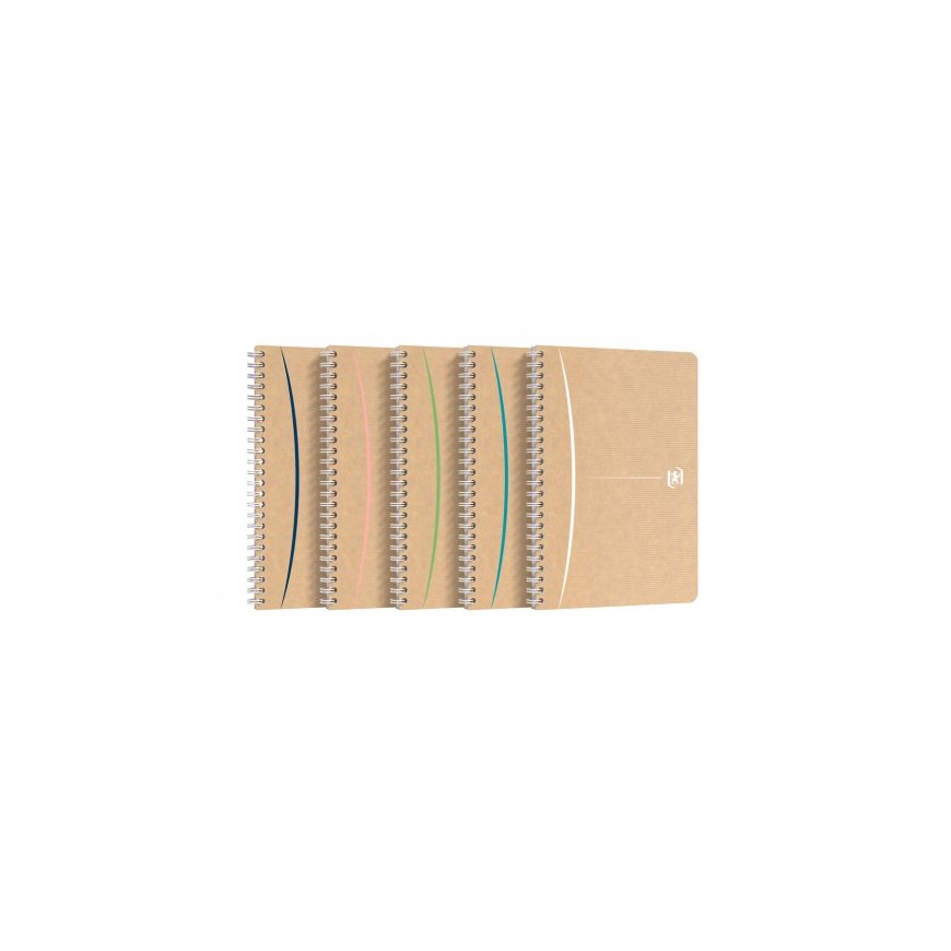 Oxford 400141844 writing notebook A5 90 sheets Assorted colours