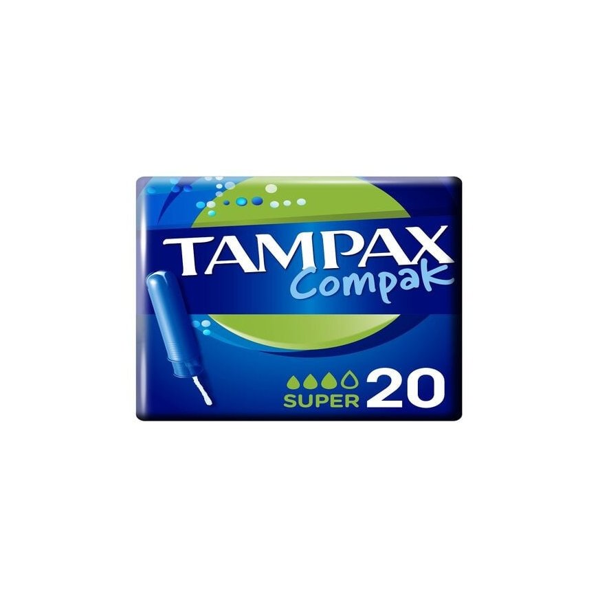 Super tampoonid Tampax Compak 20 tk.