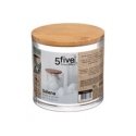 5five Simply Smart Bamboo SELENA round cotton pad container, bamboo lid 5five Simply Smart Bamboo SELENA round cotton pad container, bamboo lid