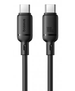 Baseus Silky Şarj Kablo TYPE-C-C 1m-Syh USB кабель USB C Черный