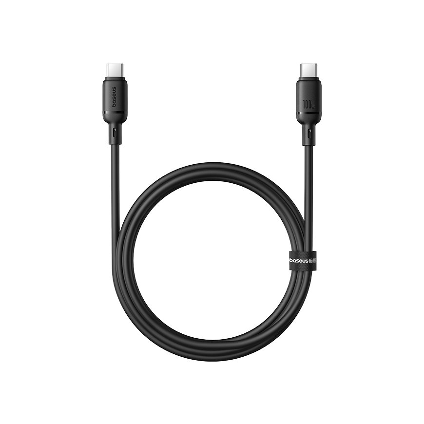 Baseus Silky Şarj Kablo TYPE-C-C 1m-Syh USB кабель USB C Черный – 2