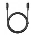 Baseus Silky Şarj Kablo TYPE-C-C 1m-Syh USB кабель USB C Черный Baseus Silky Şarj Kablo TYPE-C-C 1m-Syh USB кабель USB C Черный