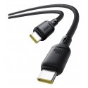 Baseus Silky Şarj Kablo TYPE-C-C 1m-Syh USB-kaabel USB C Must Baseus Silky Şarj Kablo TYPE-C-C 1m-Syh USB-kaabel USB C Must