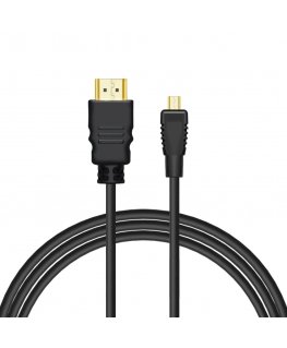 Savio CL-39 HDMI kabelis 1 m HDMI A tipo (standartinis) HDMI D tipo (Mikro) Juoda