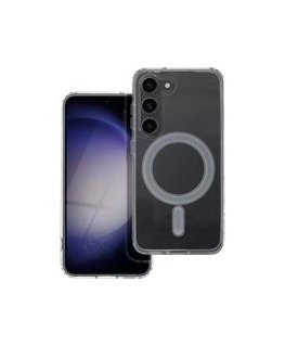 OEM PILNĪGA MATĒTA MAG CAPAKĪTE, kas saderīga ar MagSafe, paredzēta Samsung Galaxy A15 melnā krāsā.