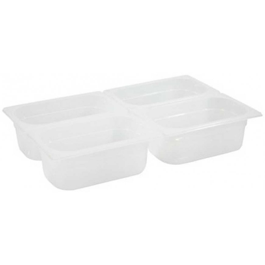 Gastronorm konteineris, izgatavots no polipropilēna, GN 1/4, augstums 150 mm - Hendi 880319 – 2