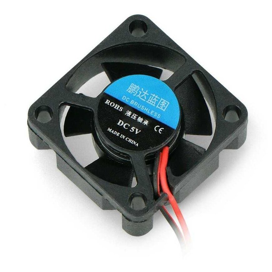 OEM ventilators 5V 30x30x10mm ar 2 vadi 2 kontaktu 2.54mm savienojums