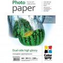 ColorWay 220 g/m² | A4 | Very glossy double-sided photo paper